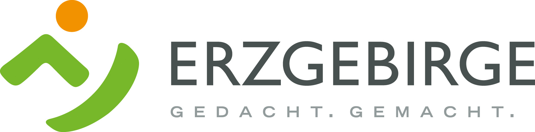 [Translate to German (Austria) (de_AT):] Erzgebirge. Gedacht. Gemacht. Logo
