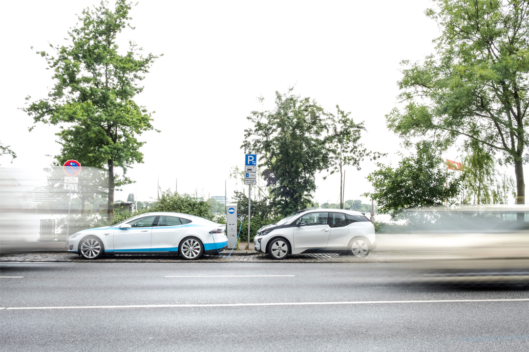 Öffentliche Wallbox in Hamburg