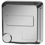 MENNEKES Cepex-Anbausteckdose SCHUKO®, weißaluminium 4584