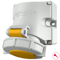 MENNEKES Wandsteckdose 9300