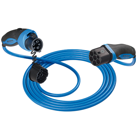 MENNEKES Ladekabel Mode 3 Typ2-Typ1 32A1PH7,5mEd4 36435