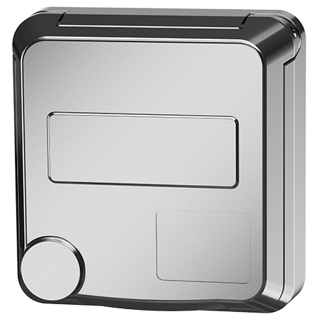 MENNEKES Cepex-Anbausteckdose, weißaluminium 4478