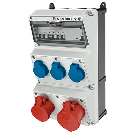 MENNEKES AMAXX® Steckdosenkombination mit FI Typ A 930008