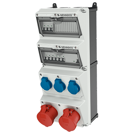 MENNEKES AMAXX® Steckdosenkombination mit FI Typ A 940008
